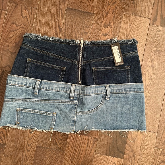 Pretty little thing denim mini skirt - Picture 2 of 4